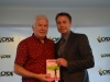 Stress Less More Success Book Launch in London - Graham with Graeme LeSaux